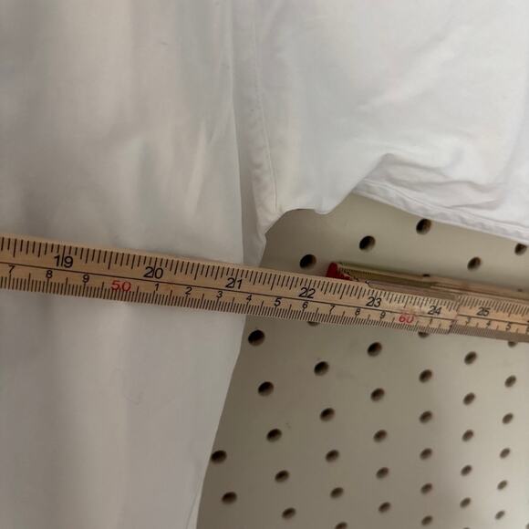 VTG Saks Fifth Avenue Longline Embroidered Button Up Gardencore Blouse 6 - Picture 6 of 7